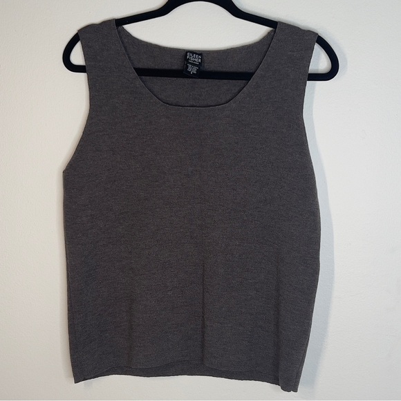 Eileen Fisher Tops - EILEEN FISHER Women’s Small Brown Sweater Tank